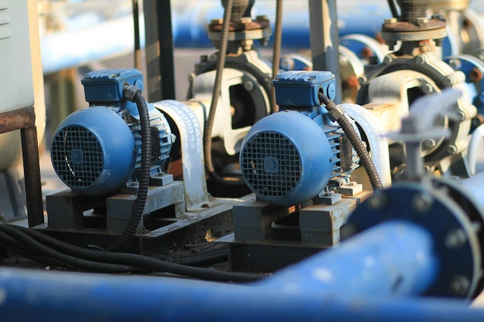 Transfer pump pipework for water system support